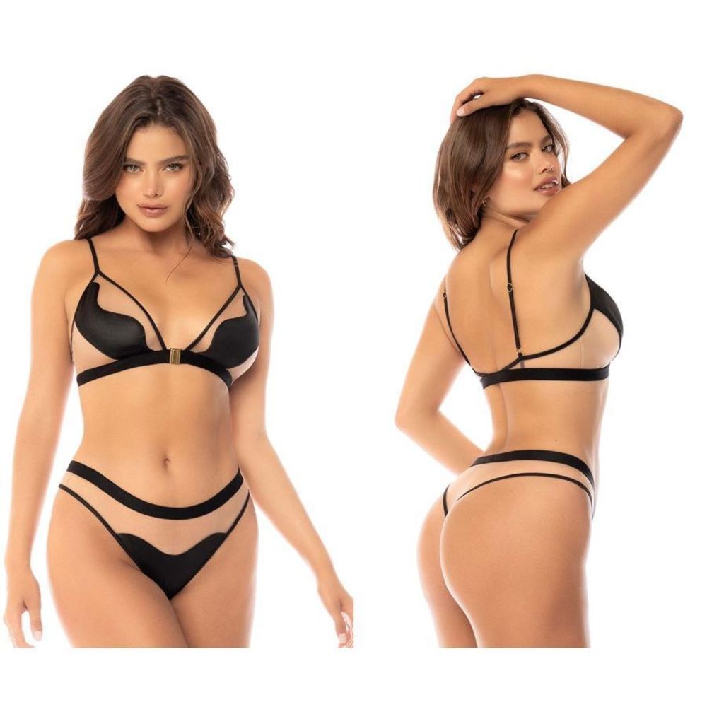 Mapale 2747 Liv Two Piece Set Color Nude-Black